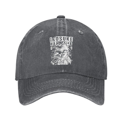 Pure Color Dad Hats Inosuke hashibira Baseball Caps Demon Slayer