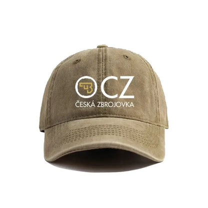 Ceska Zbrojovka Baseball Caps Distressed Hats CZ Firearms Cap Men Women