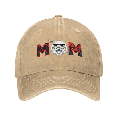 Darth Vader Darth Maul Mom Mother's Day Birthday Baseball Caps