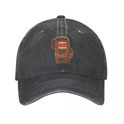 Cute Fuzzy Domo Kun Men Women Baseball Cap