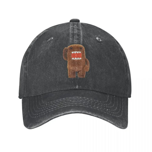 Cute Fuzzy Domo Kun Men Women Baseball Cap