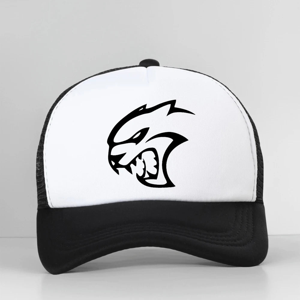 Hellcat Head Mesh Baseball Cap