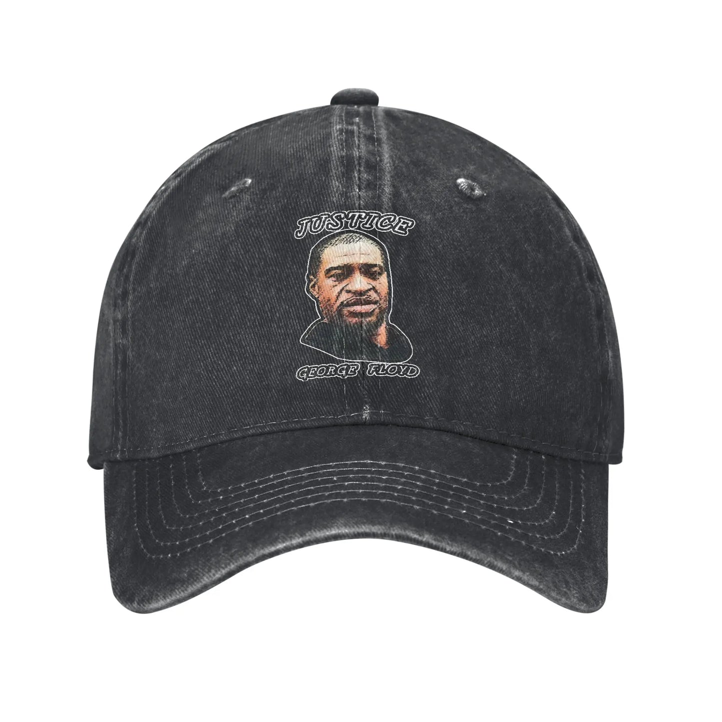 Justice For George Floyd  Sun Baseball Cap