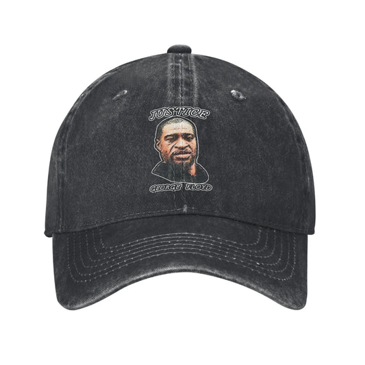 Justice For George Floyd  Sun Baseball Cap