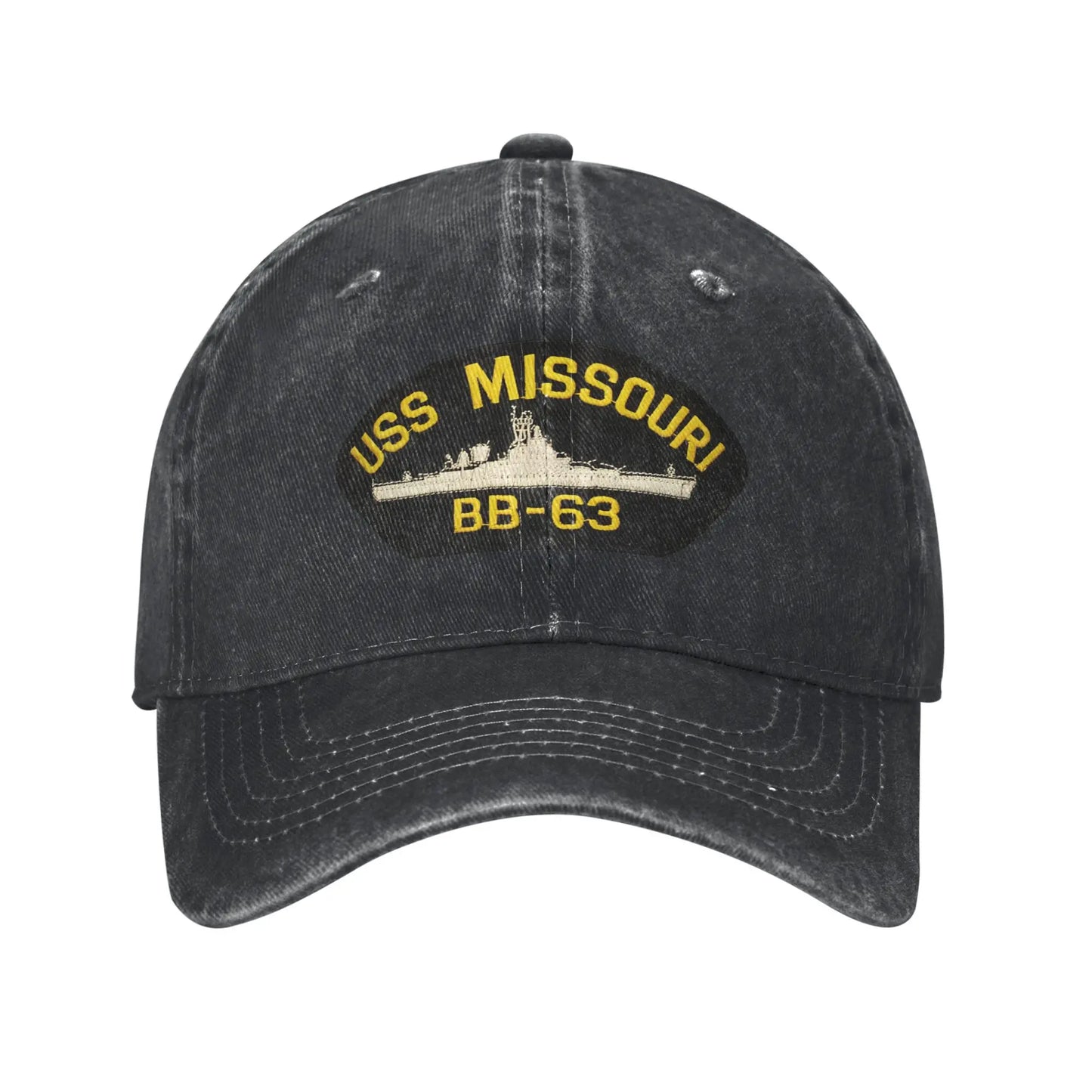 Vintage USS Missouri BB-63 Baseball Cap