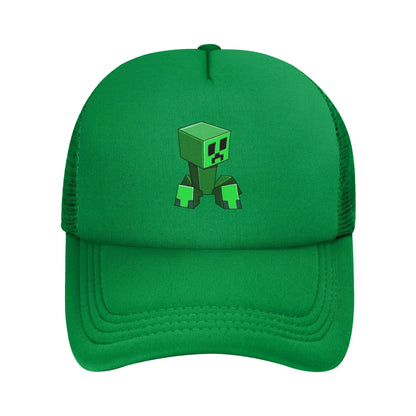 Creepers Trucker Cap Adjustable Polyester Mesh Baseball Cap