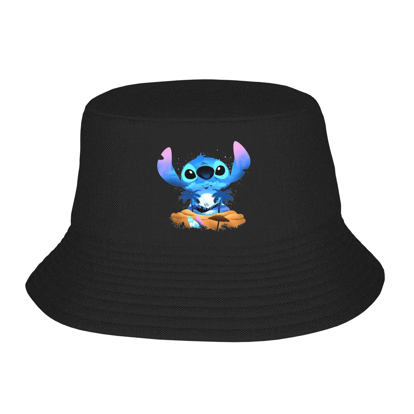 Stitch Panda Lilo Stitch Bucket Hats For Men Women