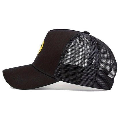 Unisex XX Smiling Face Print Baseball Net Caps