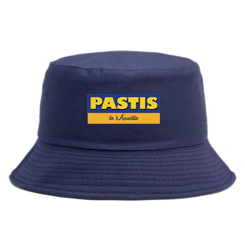 France Pastis Bob Unisex Casual Cotton Reversible Bucket Hat