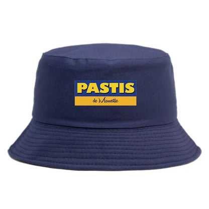 France Pastis Bob Unisex Casual Cotton Reversible Bucket Hat