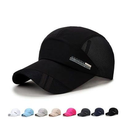 New Quick Dry Baseball Cap Breathable For Women Men
