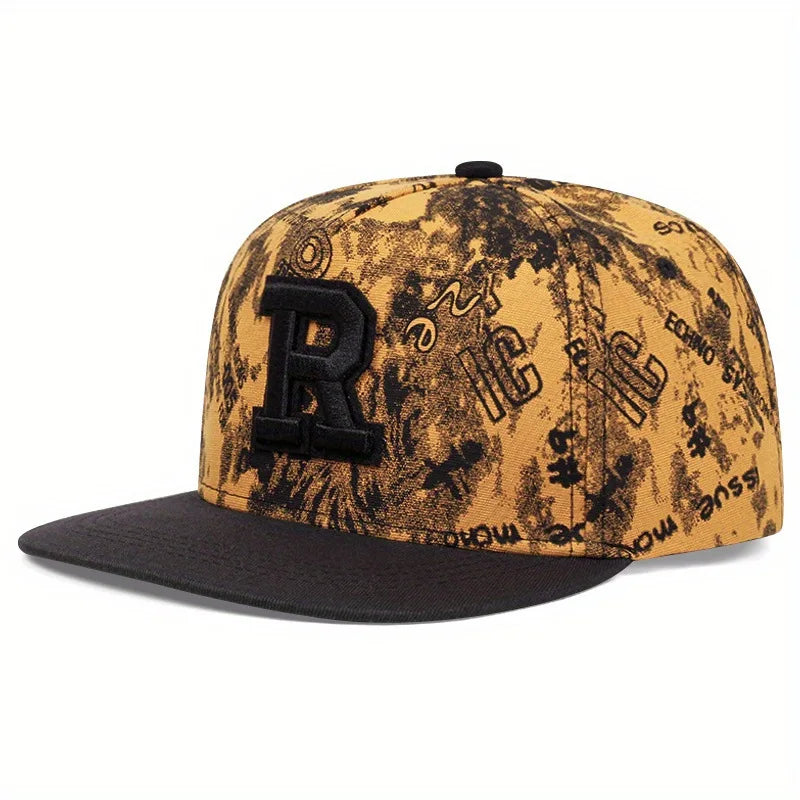 New High Quality Fashion Letter Embroidered Graffiti Style