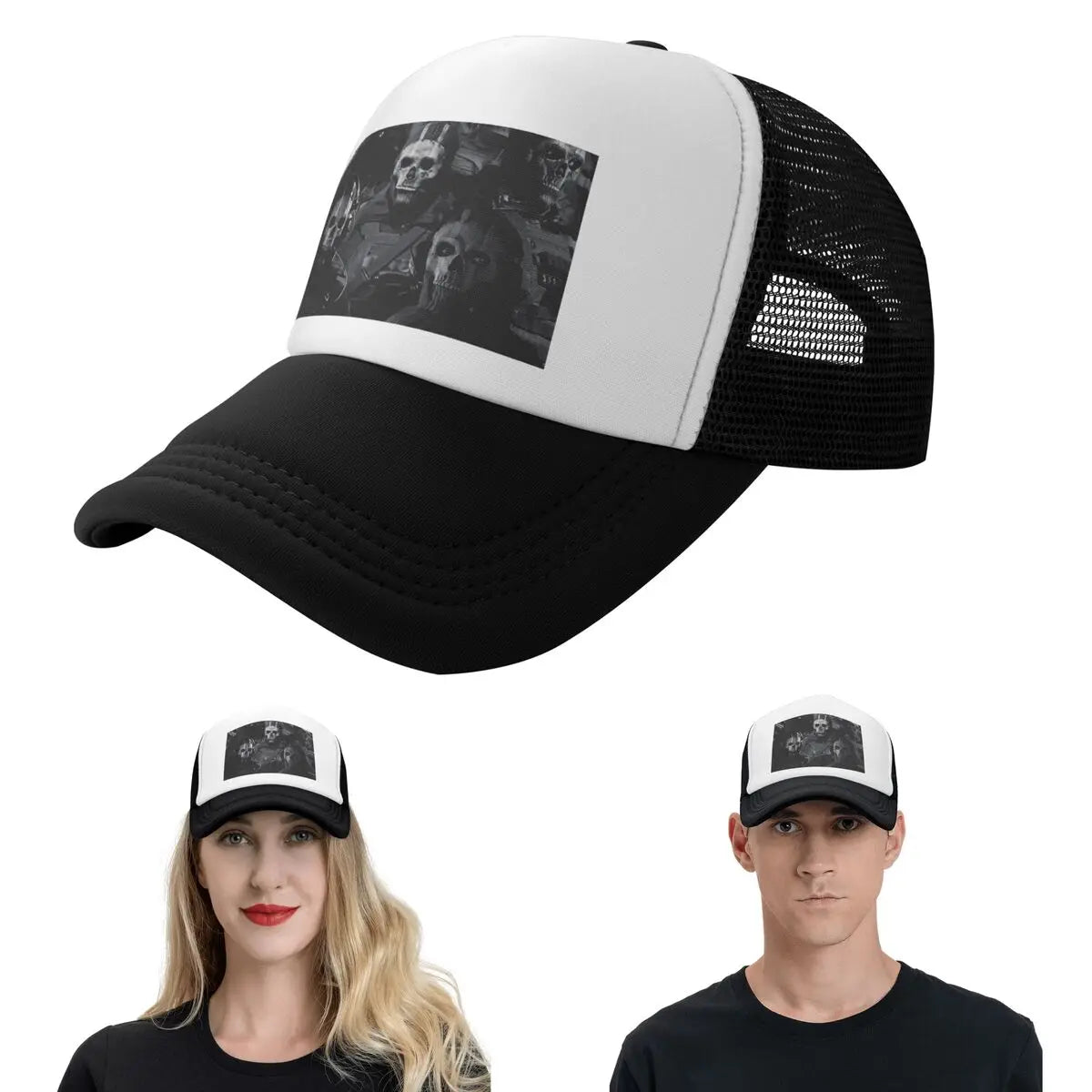 Simon Ghost Riley Cap Fashion Mesh Baseball Caps