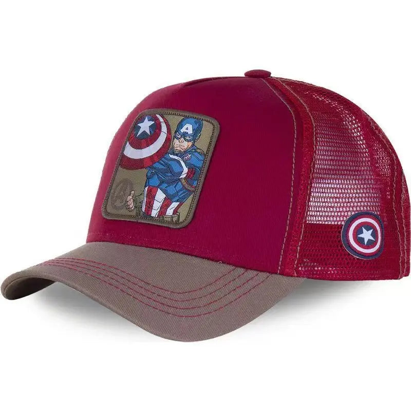 Popular Marvel Spider-Man, Iron Man, Hulk Baseball Cap