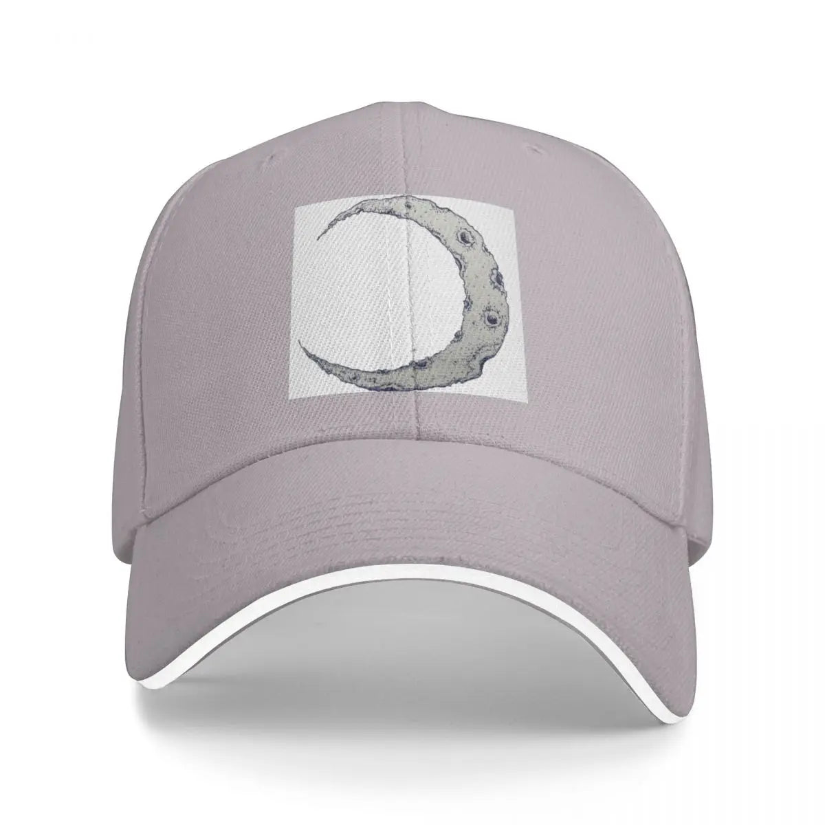 Grey Moon Baseball Cap