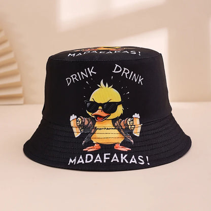 Trendy And Fashionable Printed Double-Sided Fisherman Hat