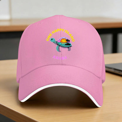 Aruba One Happy Island Sun Baseball Cap