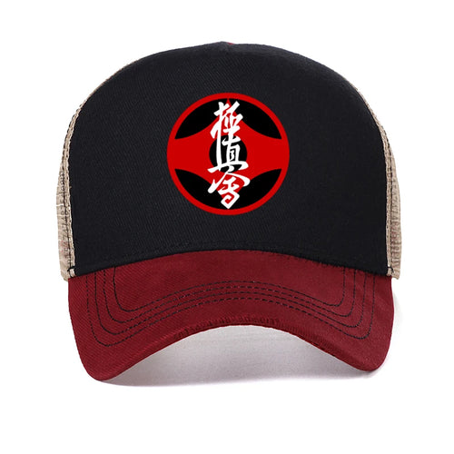 Kyokushin Karate Symbol And Kanji Men Baseball Cap