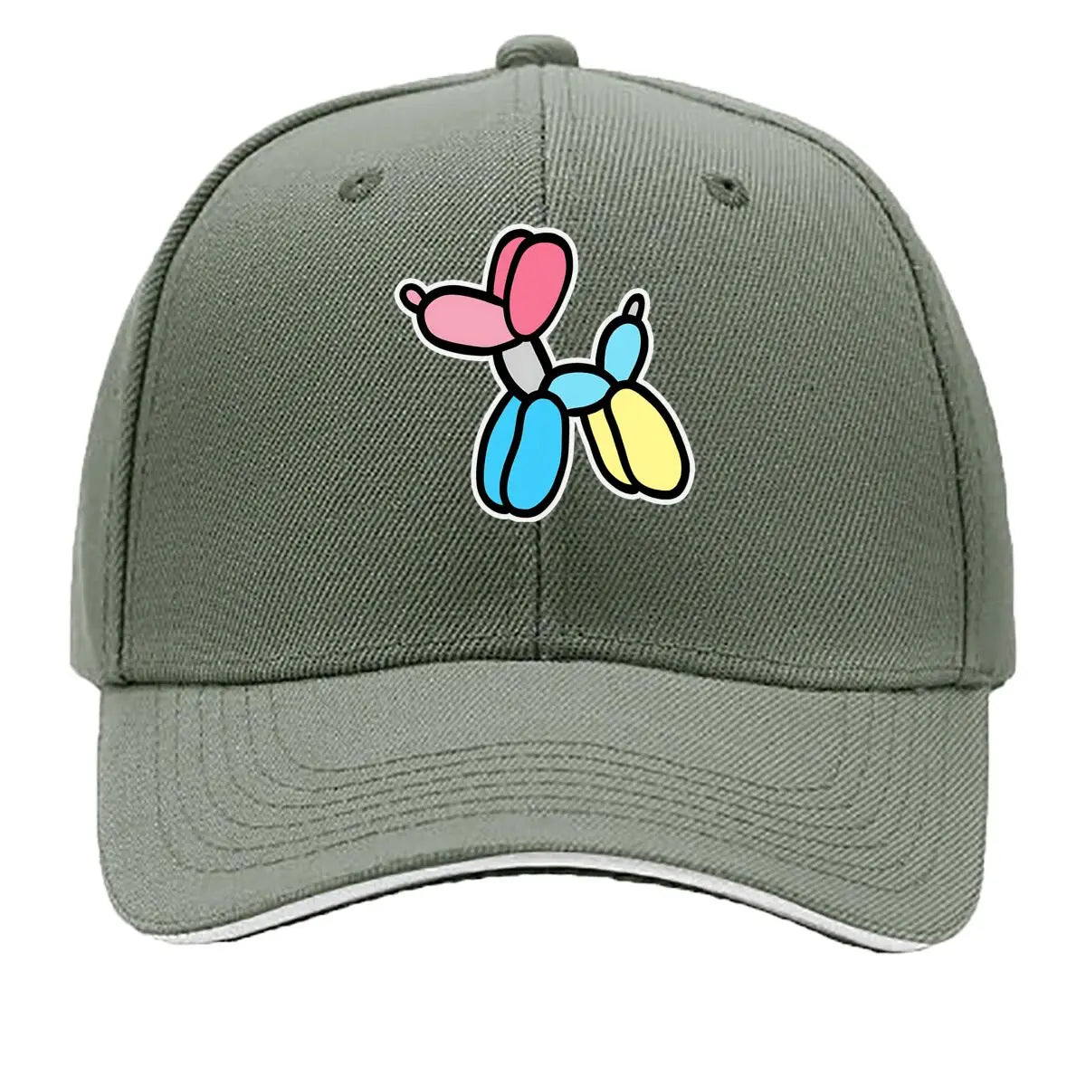 Balloon Dog Pop Art Print Sandwich Baseball Cap