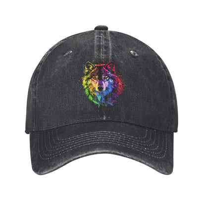 Purride Cat Pride Ally LGBT Rainbow Baseball Caps