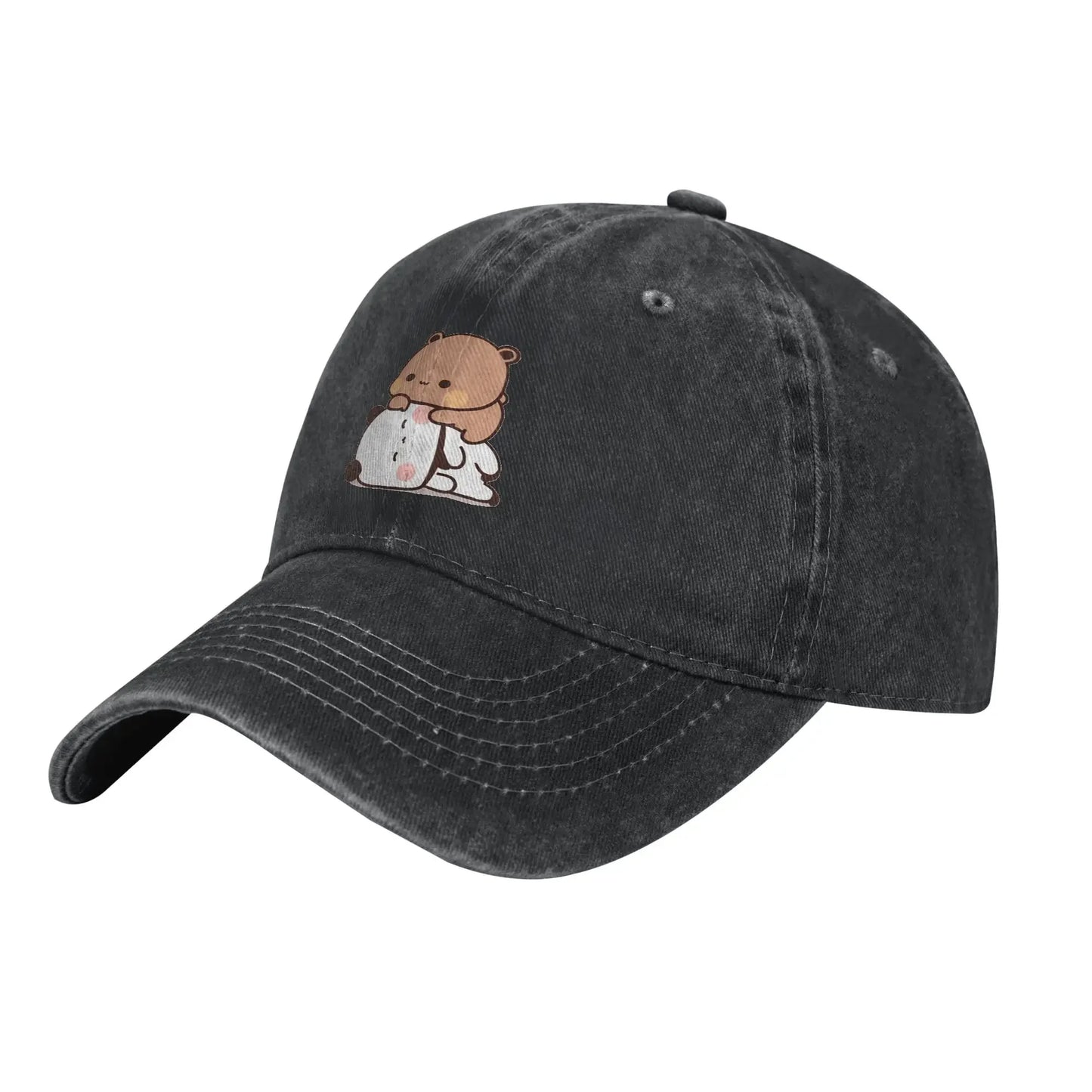New Cute Dudu Is Laying On The Sleeping Bubu Casual Baseball Cap