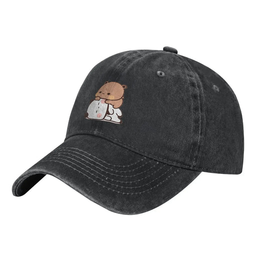 New Cute Dudu Is Laying On The Sleeping Bubu Casual Baseball Cap