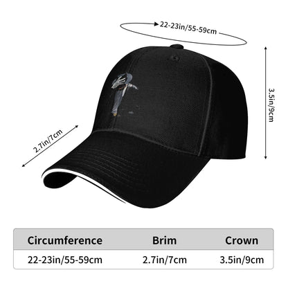MJ King Of Pop Retro 90s Sandwich Cap Baseball Cap