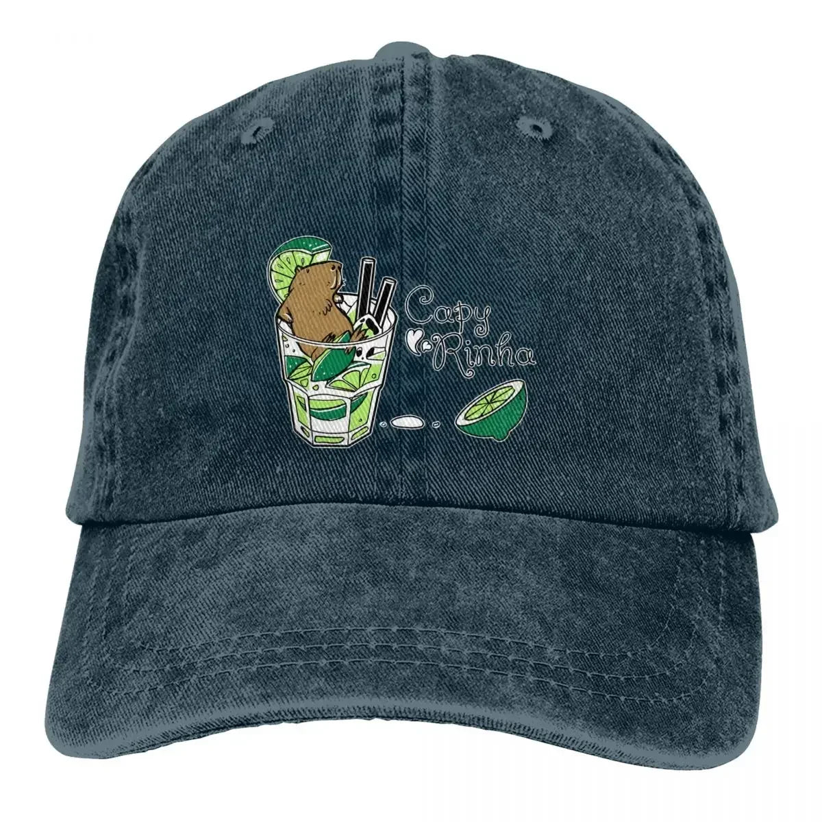 Cabybara Caipirinha Baseball Caps Peaked Cap Capybara