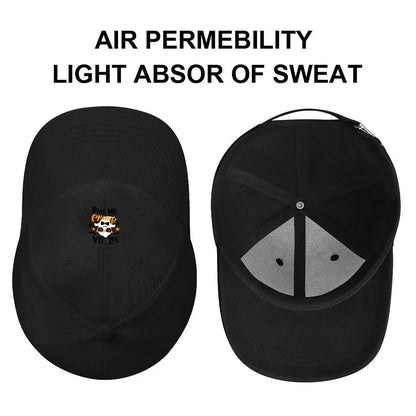 Halloween Ghouls Ghost Baseball Cap