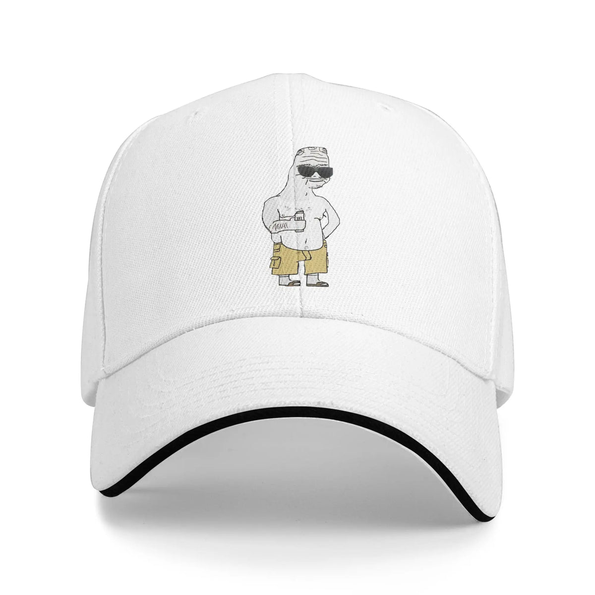 Gem Alarm! Soyjak Wojak Meme Sandwich Hats Baseball Cap