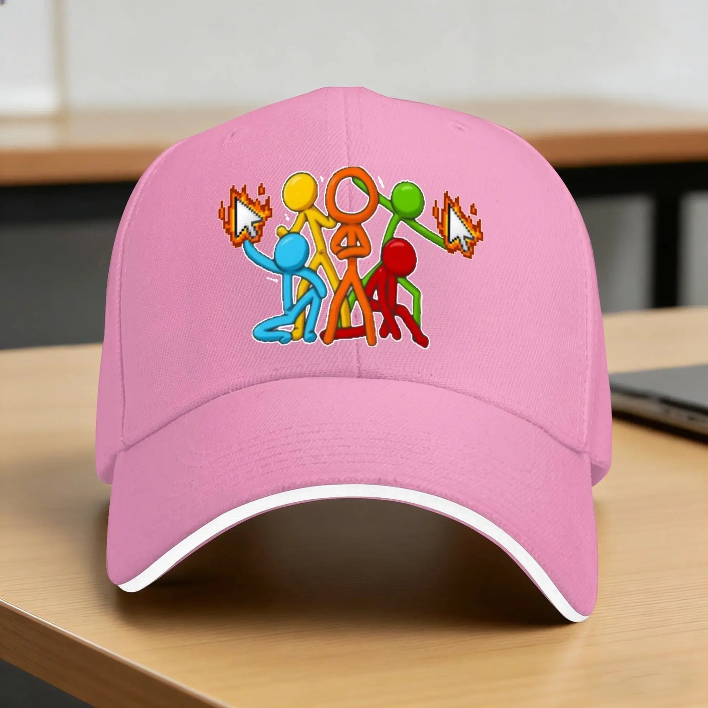 Baseball Cap Alan Becker Gaming Figting Kpop Rock