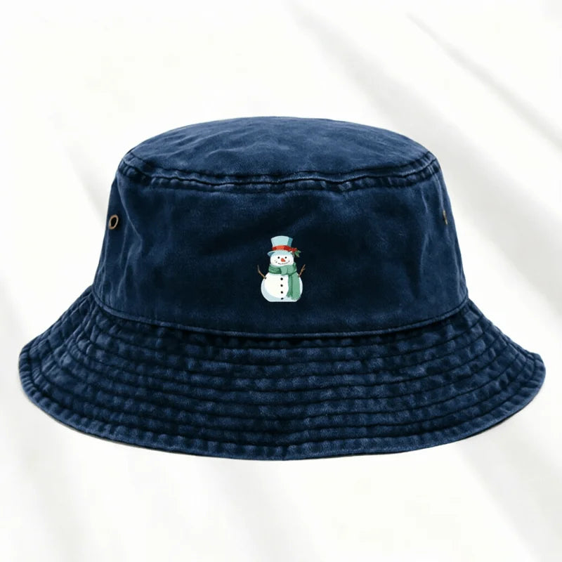 Vintage Minimalist Washed Bucket Hat