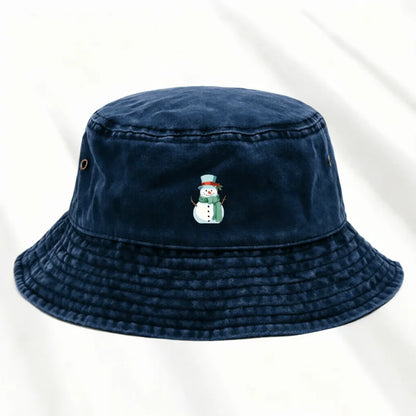 Vintage Minimalist Washed Bucket Hat