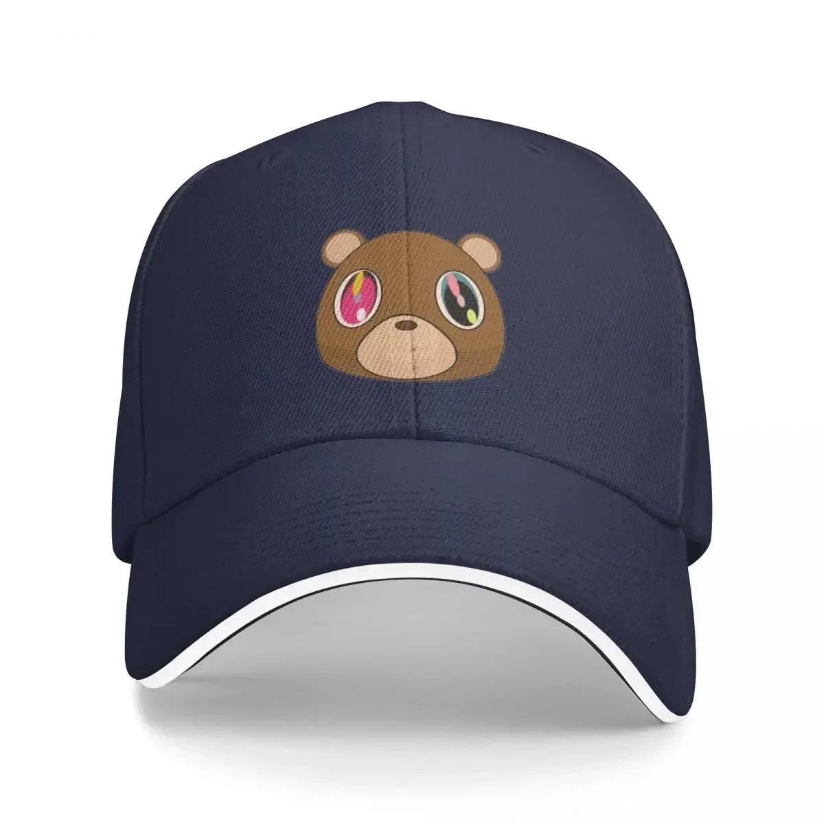 Dropout Bear Face Baseball Cap Rugby Anime