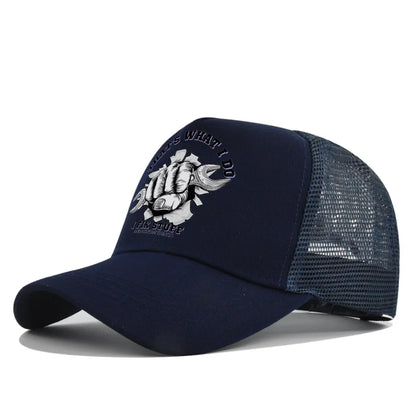 New Fashion Spring Summer Printed Mesh Breathable Baseball Cap