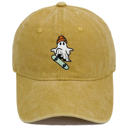 Baseball Cap Skateboard Ghost