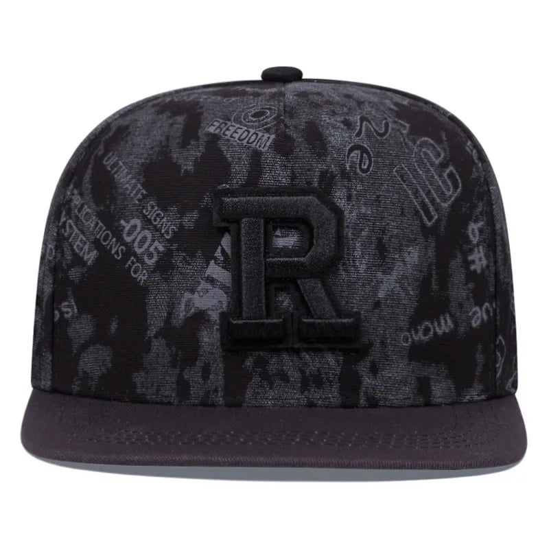 New High Quality Fashion Letter Embroidered Graffiti Style