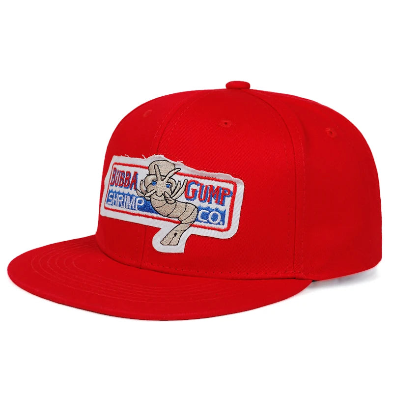 Unisex Forrest Gump Embroidery Hip-hop Hats Snapback Caps Baseball Caps Sunscreen Hat