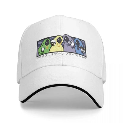 SHADOW WIZARD MONEY GANG Pixel Art Cap Fashion Casual Baseball Caps