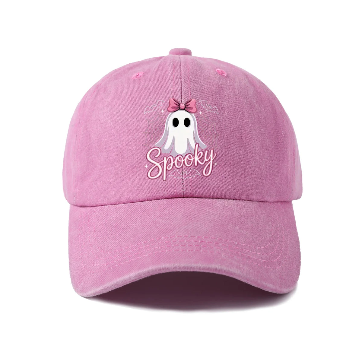 Sleepy Ghost Graphic Baseball Cap