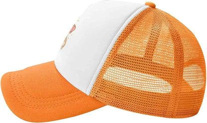 New Mesh Dad Hat Adjustable Washed Cute Corgi Cartoon Baseball Cap