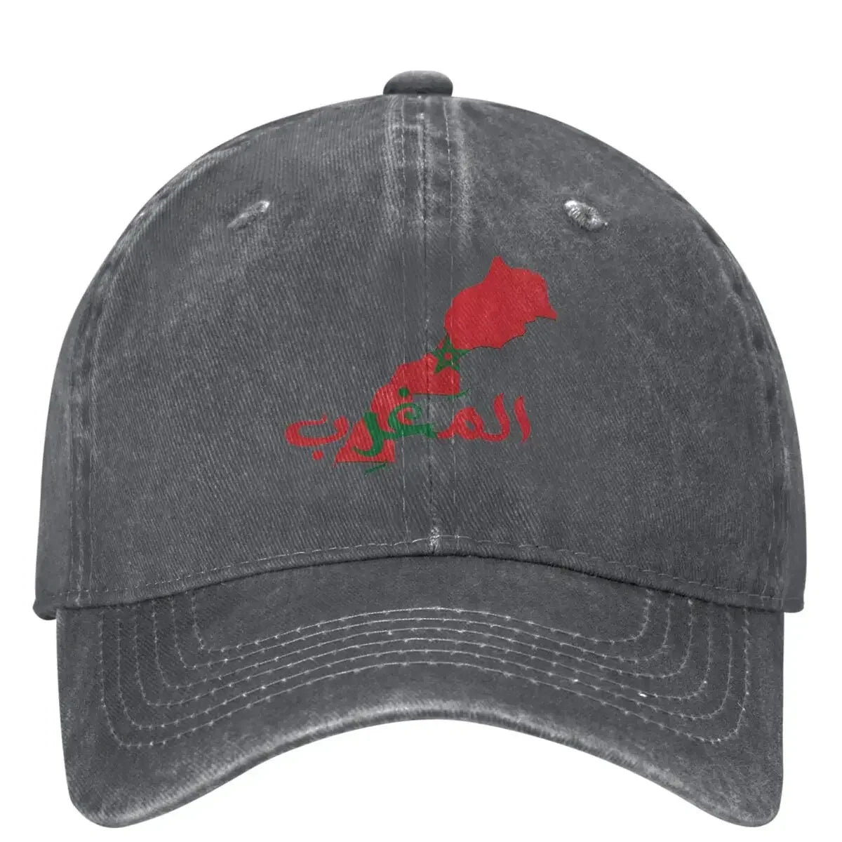 Morocco Map And Flag Casual Baseball Cap