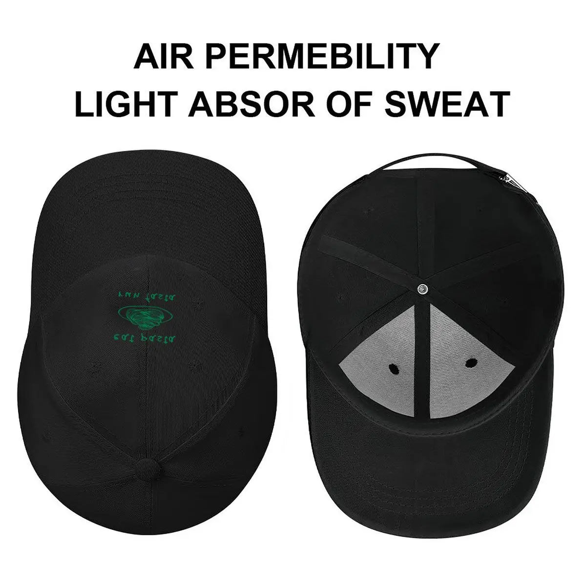 Pink Baseball Cap Eat Pasta Run Fasta Baseball Cap