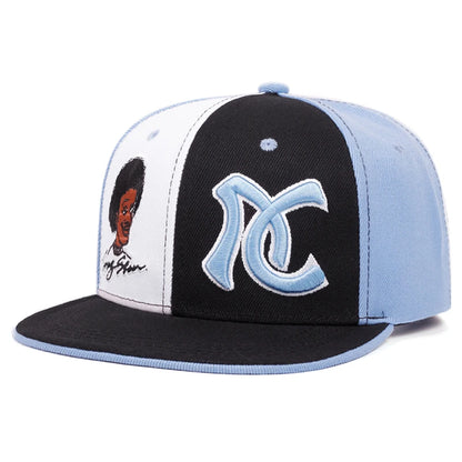 Fashion Unisex Vintage Embroidery Hat Baseball Hat Straight Buckle Snapback Cap