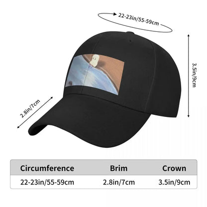 Ghost by a River Baseball Cap