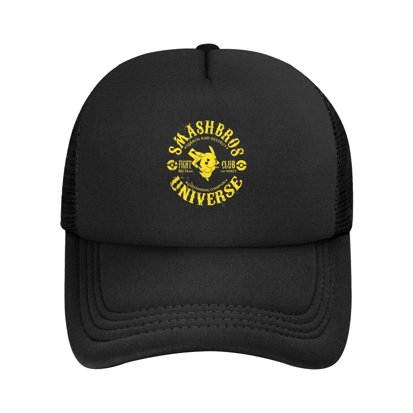 Pokemoned Yellow Duck Psyduck Trucker Caps Mesh Baseball Cap