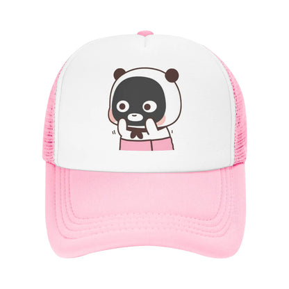 Bubu Is Doing Skin Care Dudu Mesh Baseball Cap