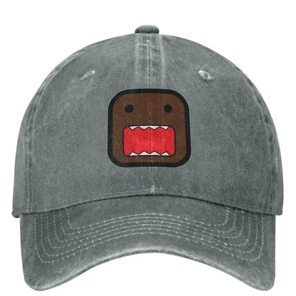 New Domo Domo Kun Doll Baseball Cap Mouth Dice Head
