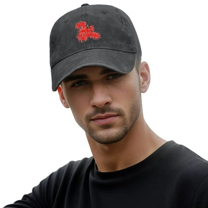 New Red Spider Lily Baseball Cap