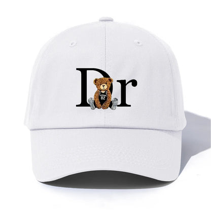 DrBear Print Baseball Cap For Adults